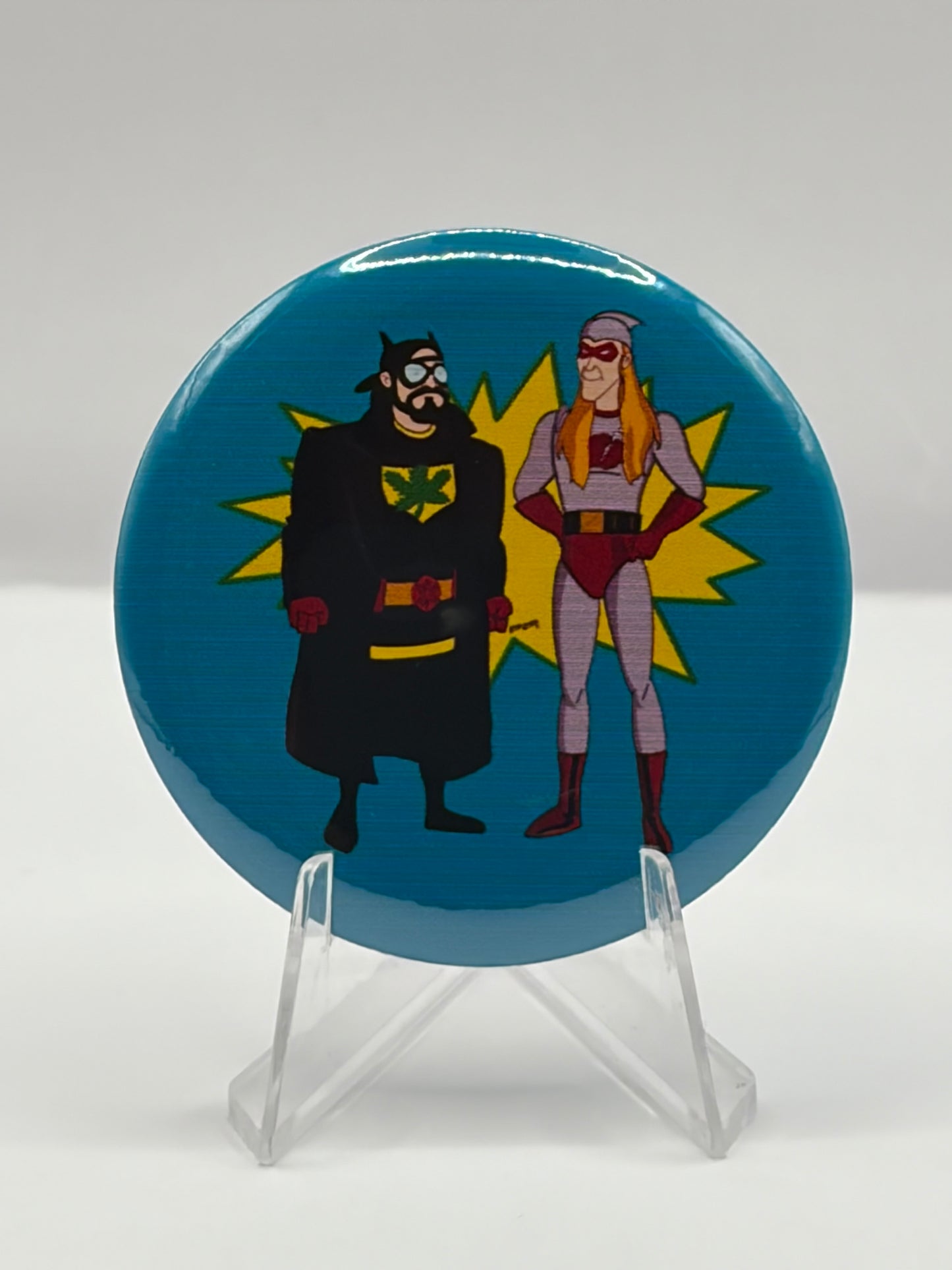 “Bluntman & Chronic” Large Button
