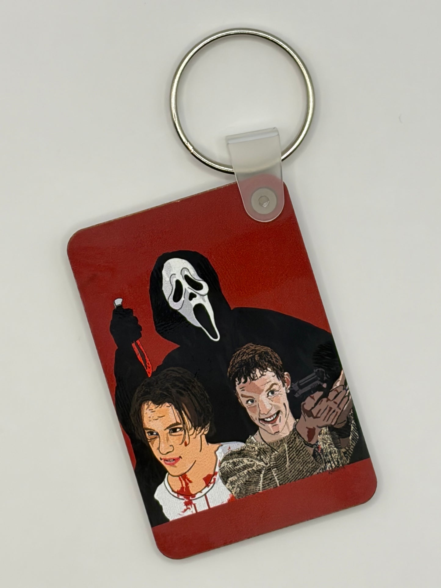 “Favorite Scary Movie” Keychain
