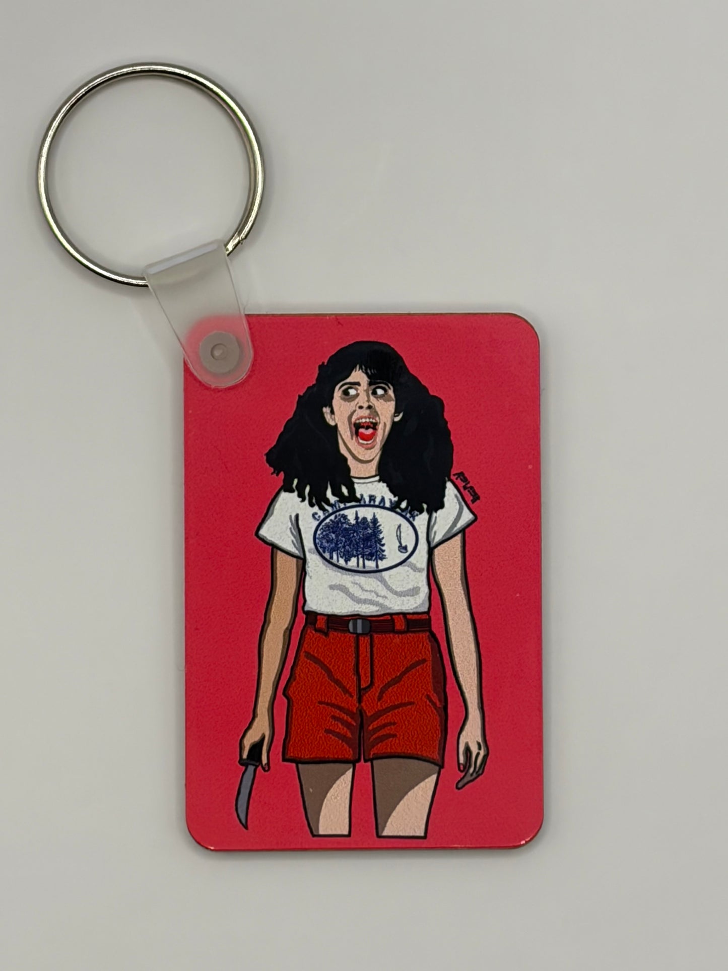 “Camp Angela” Keychain