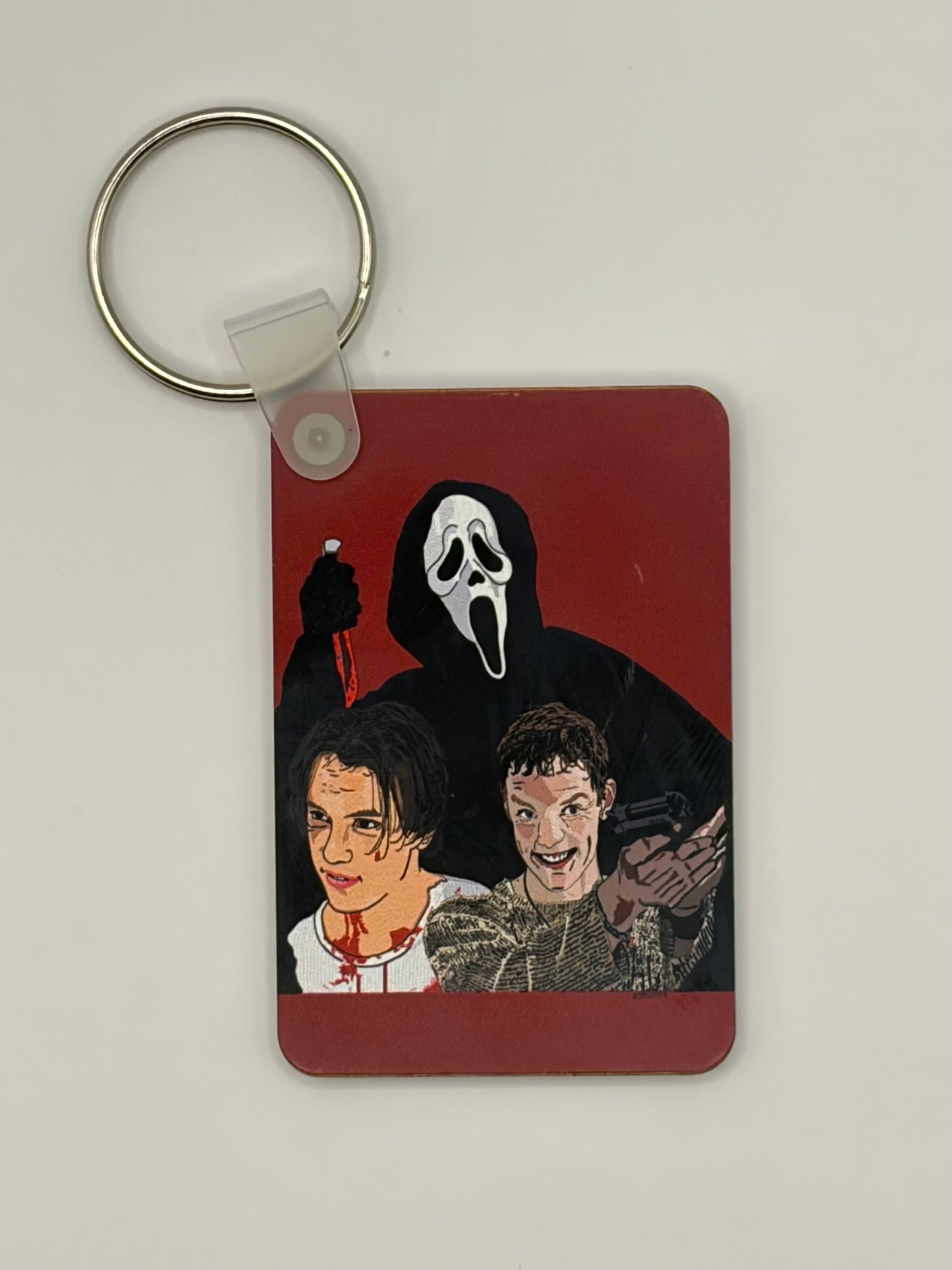 “Favorite Scary Movie” Keychain