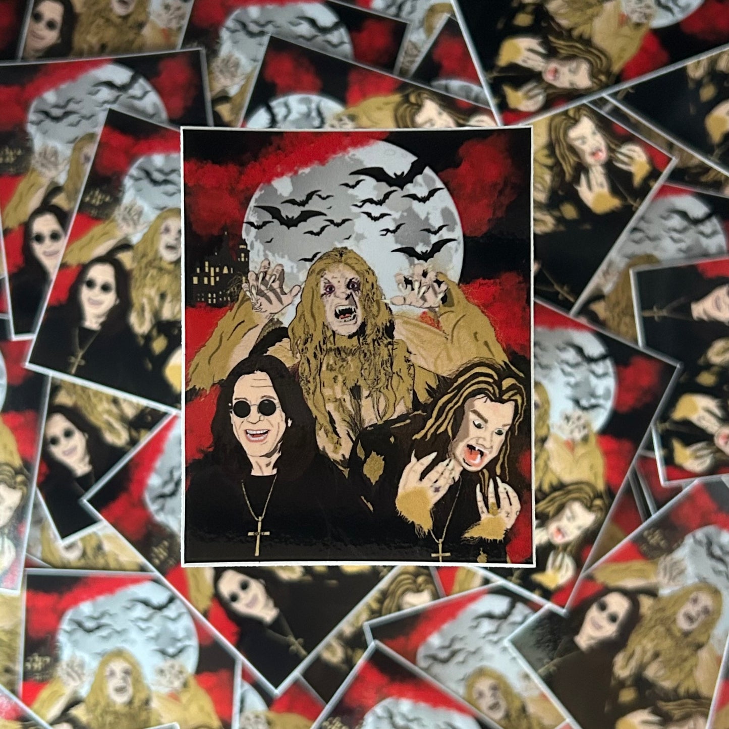 “Bark at the Moon" Sticker