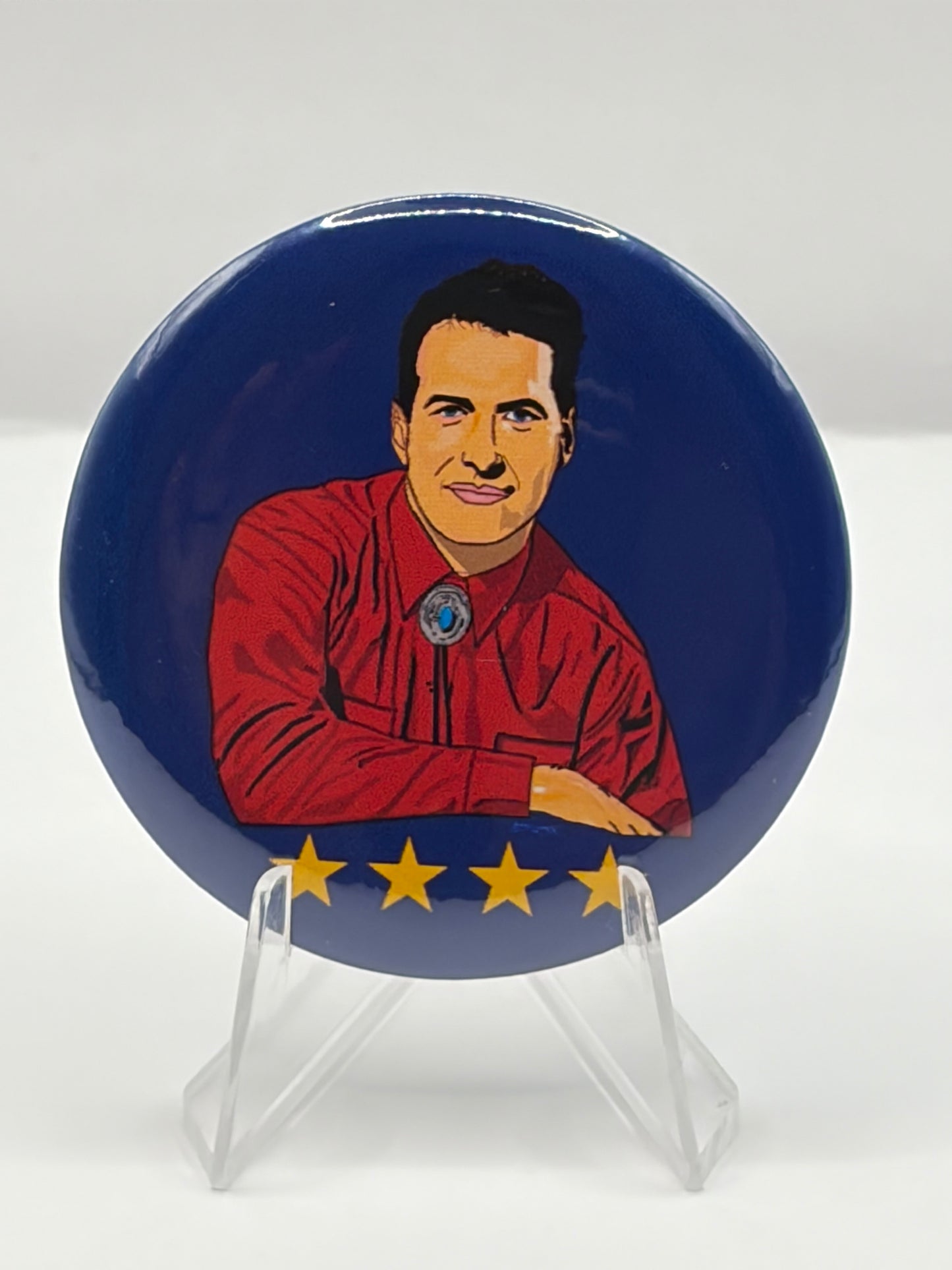 “4 Star Button” Large Button