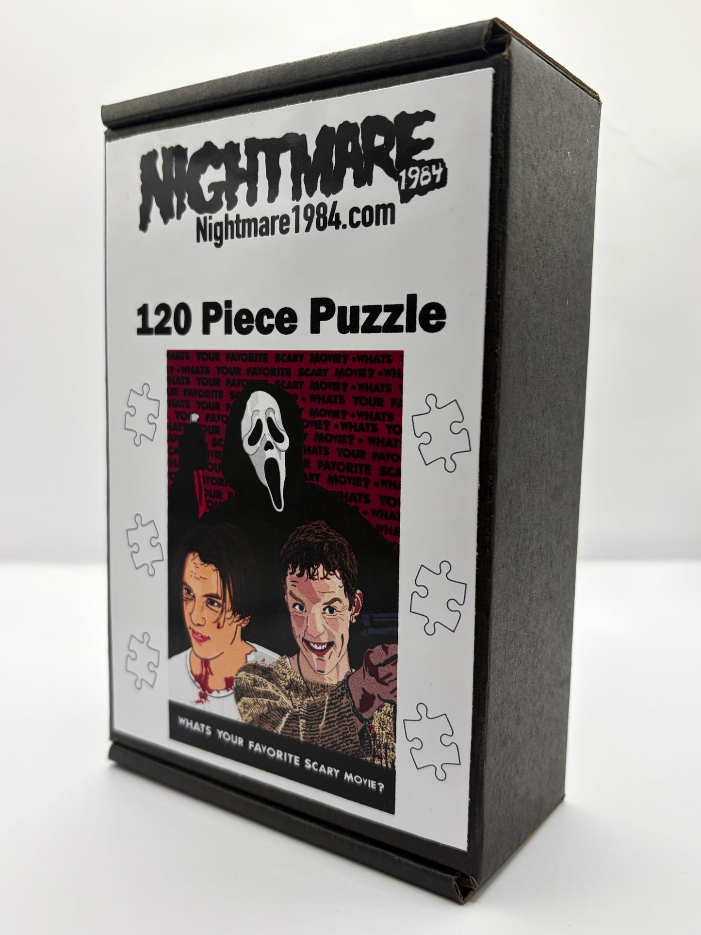 “What’s Your Favorite Scary Movie?" 120 Piece Puzzle