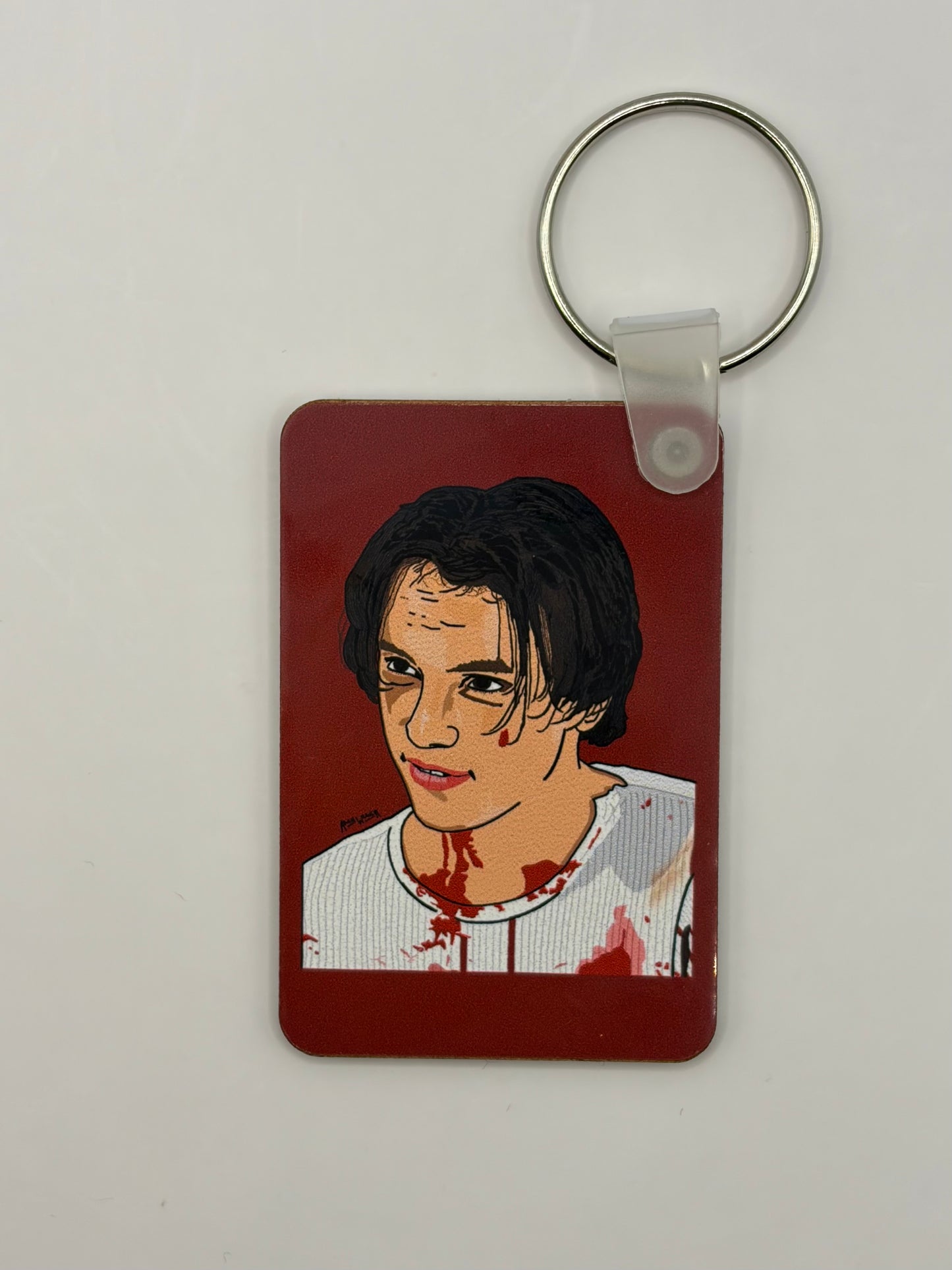 “Favorite Scary Movie” Double Sided Keychain