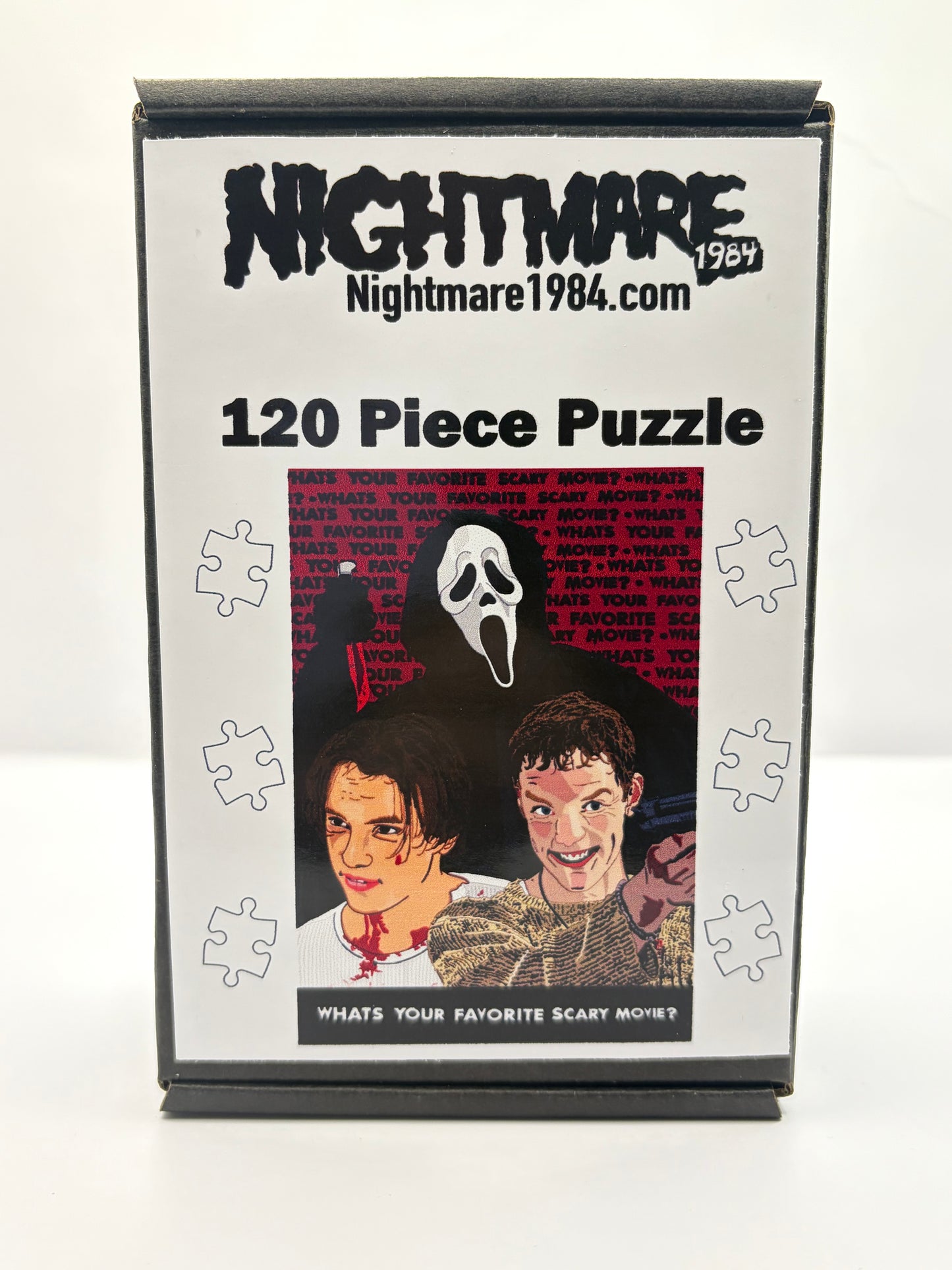 “What’s Your Favorite Scary Movie?" 120 Piece Puzzle