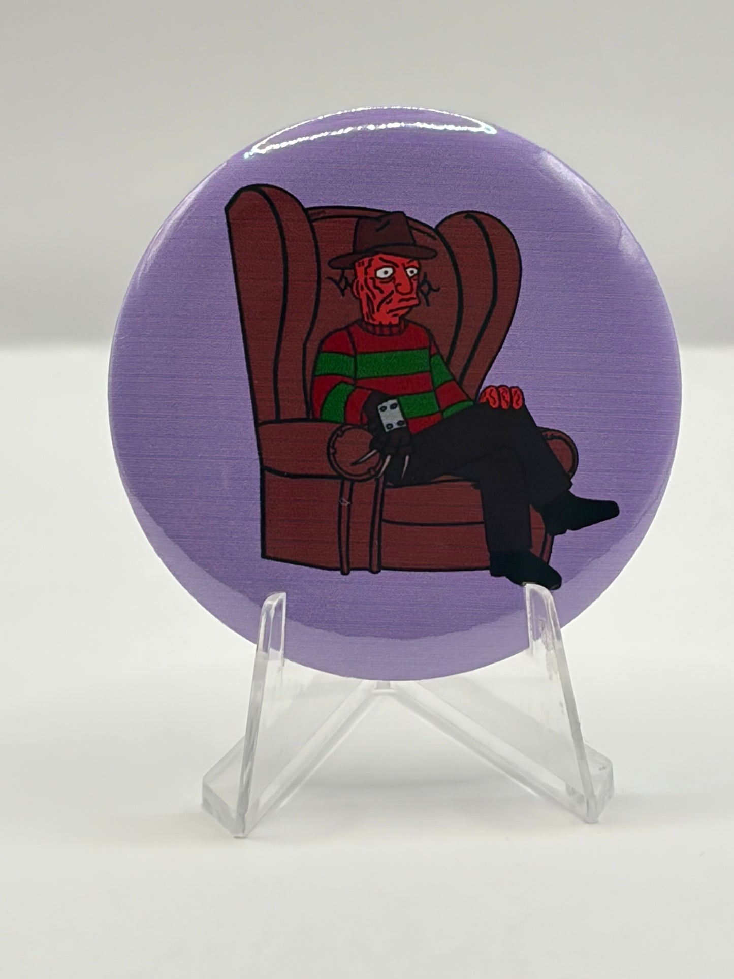 “Springfield Slasher” Large Button