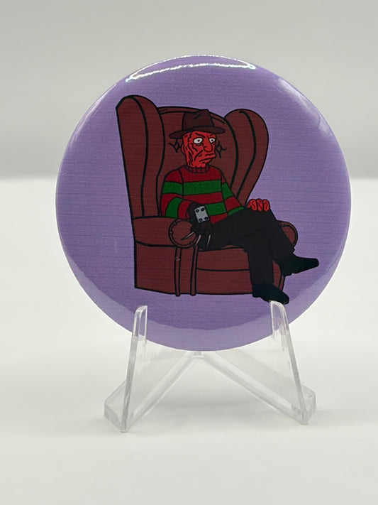“Springfield Slasher” Large Button
