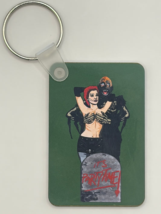 “It’s Party Time!” Keychain