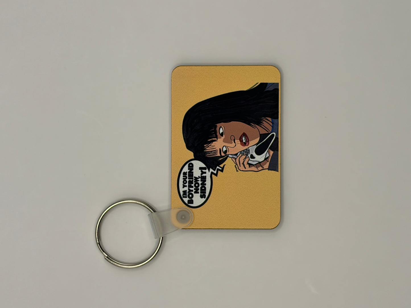 “I’m Your Boyfriend Now, Sydney!” Keychain