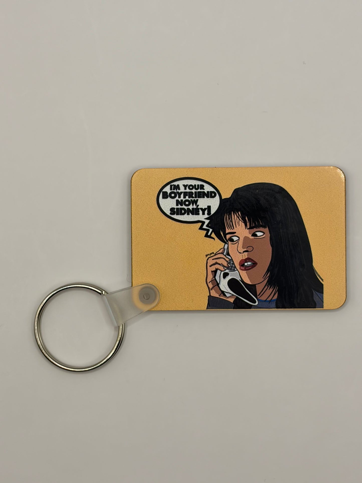“I’m Your Boyfriend Now, Sydney!” Keychain