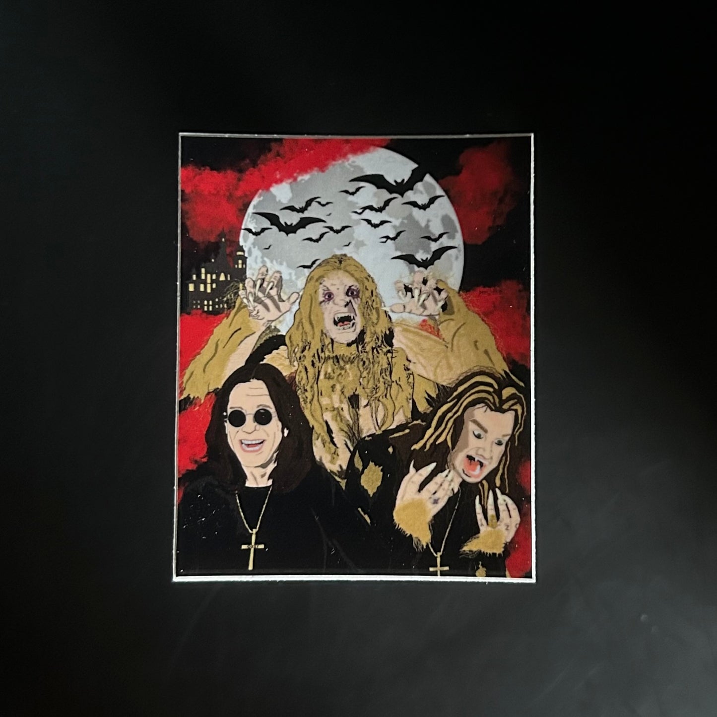 “Bark at the Moon" Sticker