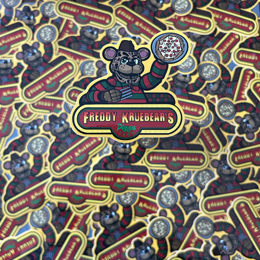 “Freddy Kruebear” Sticker