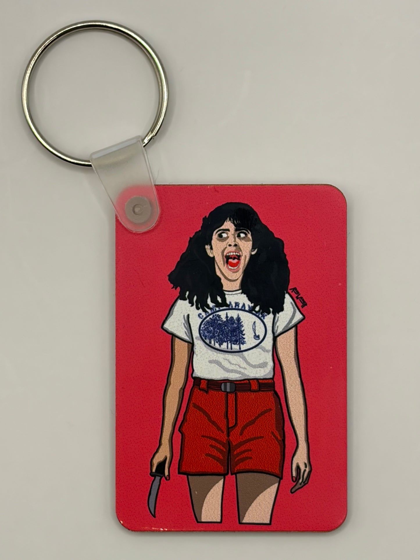“Camp Angela” Keychain