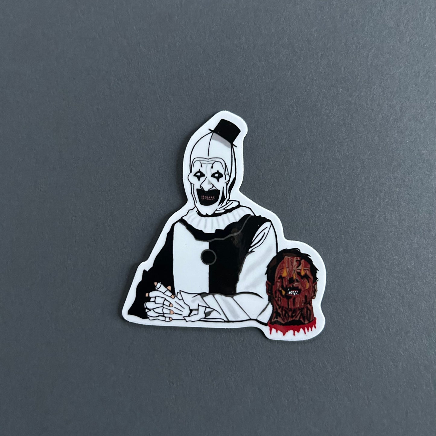 “Human Jack-O-Lantern” Sticker