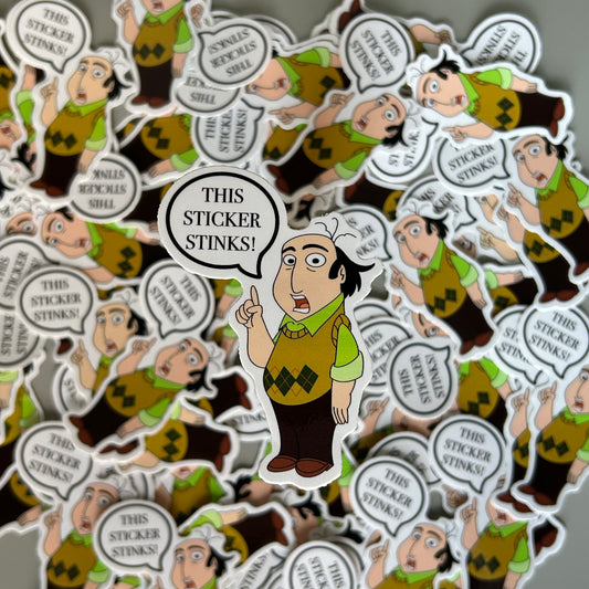 This Sticker Stinks Sticker